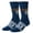 Boxer - Blue, variant on Novelty Crew Socks Women's Beagle Dog Breed, Graphic Print, Large