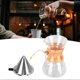 thumbnail image 3 of Heat Resistance Coffee Pot Dripper with Funnel Pour Over Coffee Maker for Home 800ml, 3 of 5
