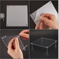 thumbnail image 6 of Cake Stands for Dessert Table Acrylic Clear Cupcake Display Holder Plate Shelf Square Food Organizer Serving Pizza Figures Party Platter Christmas Wedding Decoration Collection 5.9 x 5.9inch DIY, 6 of 8