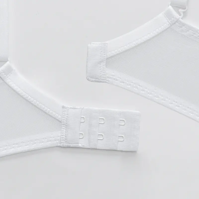 Wingslove Women's Sexy Sheer Lace Bra Underwire Unlined Plunge See Through Push Up Full Coverage Bra,White 36D