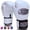 White, variant on Knockout Boxing Gloves for Men Women, Muay Thai MMA Kickboxing Home Gym Training, Sparing Gloves Pair with Premium Ventilated Palm