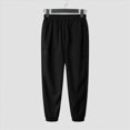 thumbnail image 2 of Boys Sweatpants Basic Pants Active Joggers For Boys 3-11 Years Kids Boys Summer Clothes Kids Black Sweatpants Size 5-6 Years, 2 of 5