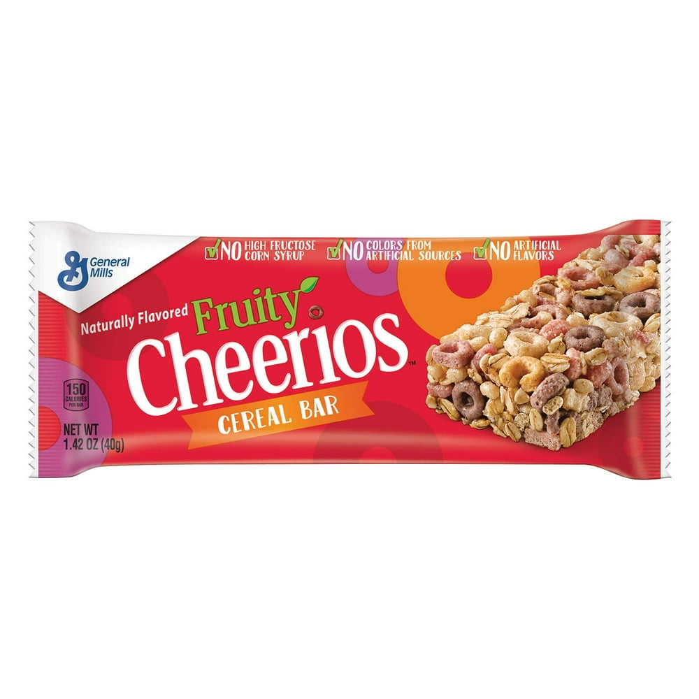 Fruity Cheerios Cereal bar, 96Count