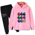 thumbnail image 3 of Conjunto de 2 piezas de sudadera y pantalones con estampado de dibujos animados de Sonic para niños de 2 a 12 años, ropa para niños y niñas, trajes deportivos para primavera y otoño, novedad de 2024, 3 of 5