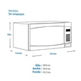 thumbnail image 4 of Horno de Microondas LG 1.5 Pies Cúbicos Negro, 4 of 4