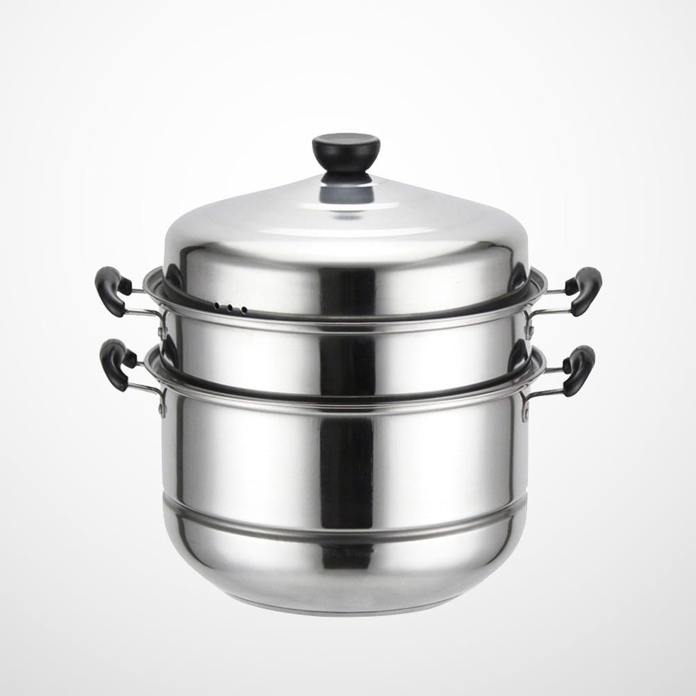 Thickened Stainless Steel Hot Pot With Lid, Soup Pot For Cooking Noodles  And Soup, Household Hot Pot For Electric And Gas Stoves, Universal Cookware  - Temu