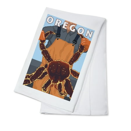 King Crab Fisherman - Oregon - LP Original Poster (100% Cotton Kitchen