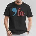 thumbnail image 2 of Comma La 2024 T-Shirt – Trendy Political Graphic Tee, Unique Election Year Statement Shirt for Men and Women, Casual Campaign Apparel with Modern Design, 2 of 3