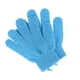 thumbnail image 2 of GOOHOCHY 1 par de guantes exfoliantes de baño, cinco dedos, guantes de exfoliación corporal, ducha de baño, sauna, guantes de limpieza para hombres y mujeres (azul), 2 of 7