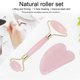 thumbnail image 5 of Face Roller Kit Rose Quartz Face Massager AntiAging Wrinkle Gua Sha Beauty Tool(Golden ), 5 of 5