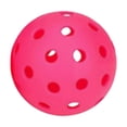 thumbnail image 3 of 4-Pack Pickleball Balls 74mm 40 Hole PE Plastic Hard Outdoor Indoor Balanced High Bounce Tournament Play Orange 2.9in by MPOISVA, 3 of 7