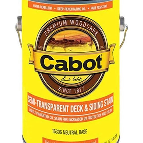16306-07 INC GAL NTRL Deck Stain, No Size, Plain$$Tools & Hardware Other