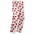 thumbnail image 2 of Ma Croix Mens Flag Camo Pattern Fuzzy Pajama Pants Fleece Brushed Sweatpants Sherpa Sleepwear, 2 of 8