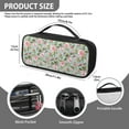 thumbnail image 7 of Jiueut Pink Rose Stethoscope Storage Bag Nurse Pouch with Stethoscope Holder Stethoscope Case Stethoscope Bag Thin Stethoscope Carrier Bag & Case Stethoscope Bag Soft, 7 of 7