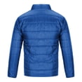 thumbnail image 5 of Aimik Hanes Men's Hooded Puffer Jacket - Insulated Quilted Winter Coat - Weather Resistant Men's Bubble Jacket-Sky Blue XL, 5 of 6