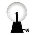 thumbnail image 1 of DOLITY USB Powered Crystal Glass Ball Light Sphere Lamp Black Base 8inch, 1 of 8