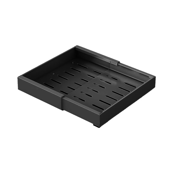 Rugerasy Pull Out Cabinet Organizer Expandable, Slide Out Drawers, Black