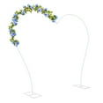 thumbnail image 4 of 8.7*7.7ft Wedding Arch for Ceremony Large Balloon Flower Stand for Wedding Party Decoration White, 4 of 6
