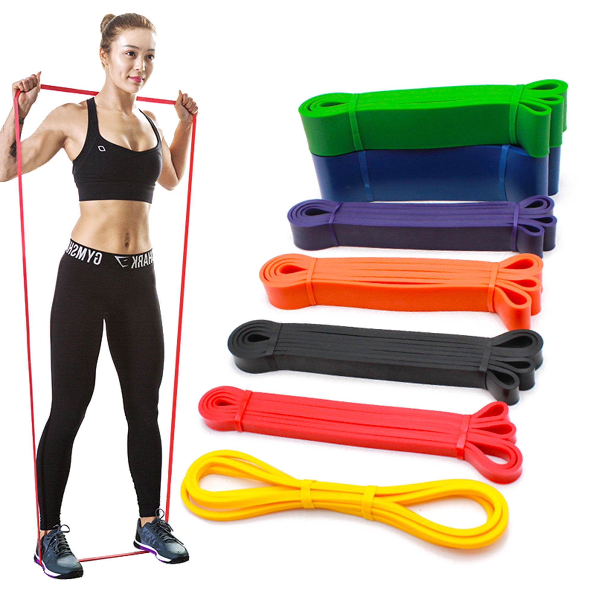 BodyPower™ Powabandz Resistance Power Band Loop for Stretching Workout Pull Up 