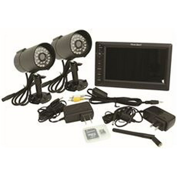 First Alert Indoor/Outdoor Digital Wireless Two Camera System With 7