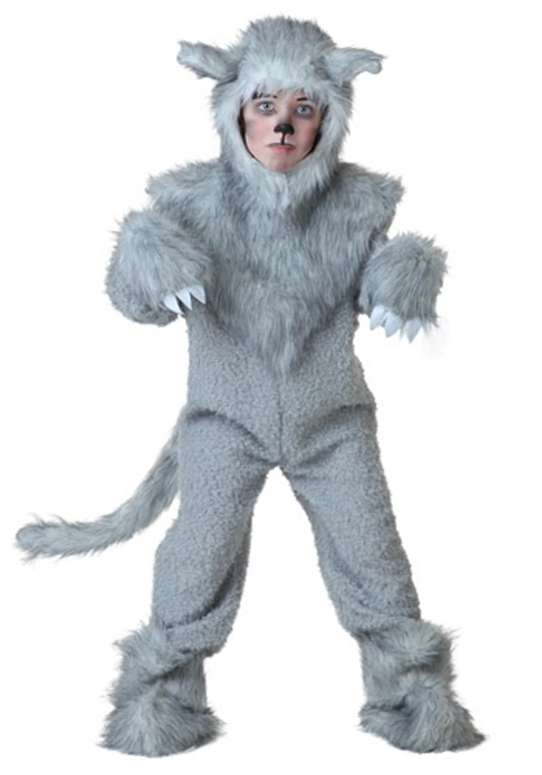 Kids Wolf Costume - Walmart.com