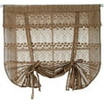 thumbnail image 2 of Nvzi Rideau Romain Semi-Transparent Brodé de Fleurs pour Salon Chambre Rideau Ballon pour Fenêtre, 2 of 4