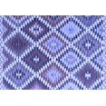 thumbnail image 1 of Ahgly Company Indoor Rectangle Southwestern Blue Country Area Rugs, 2' x 3', 1 of 4
