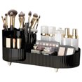 thumbnail image 1 of Organizador de maquillaje giratorio, soporte para sombra de ojos y lápiz labial, caja de almacenamiento de artículos diversos de escritorio, 1 of 8