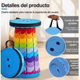 thumbnail image 2 of Sillón Inflable Silla Aterciopelada Puff Cómodo Sofá +bomba Modelo Morado, 2 of 4