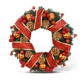 thumbnail image 2 of Billuyoard Guirnalda de Navidad artificial simulación frutas colgante puerta guirnalda Navidad vacaciones ventana decoración ornamento presente boda Kits de decoración para fiestas Billuyoard HA009038-00, 2 of 6