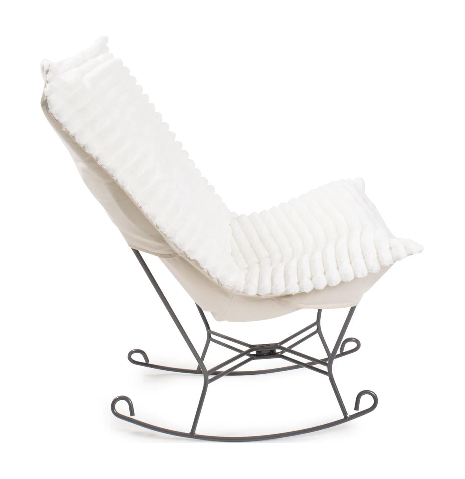 Puff Rocker Shar Pei White/Natural
