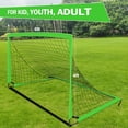 thumbnail image 3 of 2 Pcs But de Soccer Portable Filet de Soccer Pliant pour Tout-Petits, 3 of 8