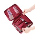 thumbnail image 4 of Ropa de viaje Maquillaje Neceser Lavado Organizador Bolsa de almacenamiento Bolsa Bolso, 4 of 8