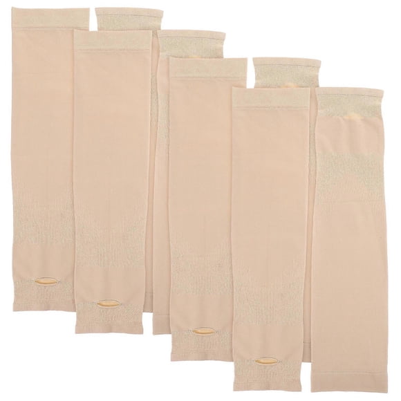 4 Pairs Sun Proof Sleeve Sun Protection Arm Sleeves Outdoor Sports Cuff Sleeves