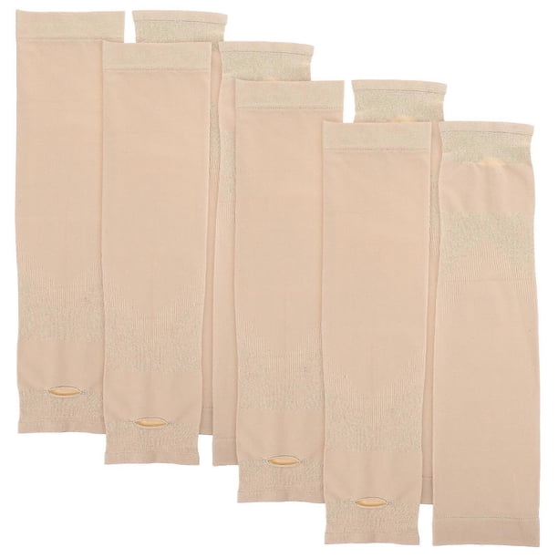 4 Pairs Sun Proof Sleeve Sun Protection Arm Sleeves Outdoor Sports Cuff Sleeves