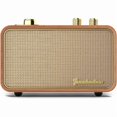 thumbnail image 1 of wonima11 Trenbader Artlink Stereo Wireless Speaker AM/FM Retro Wood Bluetooth Speaker with Built-in Speakers,Elegant & Vintage Design Portable Bluetooth Speaker for Home Office Outdoor…, 1 of 1