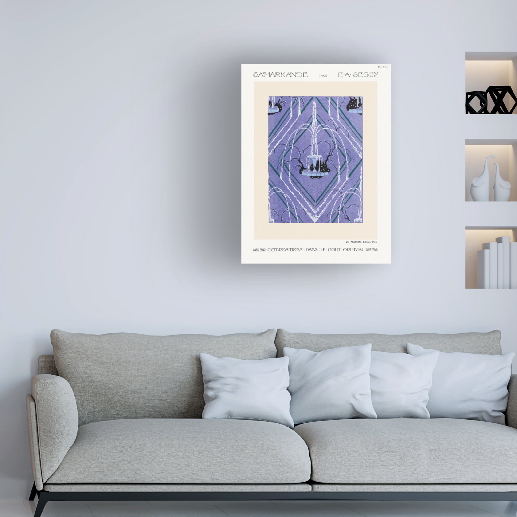 Trademark Fine Art Pictufy   Samarkande 10 Canvas Wall Art