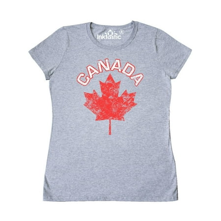 Canada Maple Leaf Women's T-Shirt (Best T Shirts Canada)
