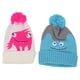 thumbnail image 5 of Gorro para bebé, 2 piezas, gorro de punto para bebé, gorro cálido de invierno, diseñado para precisión, 5 of 8
