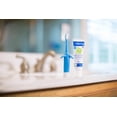 thumbnail image 2 of Dr. Brown's Infant-to-Toddler Training Soft Toothbrush Set with Pear Apple Fluoride-Free Toothpaste , Blue Elephant, 0-3 Years, 2 of 7