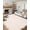 Beige, variant on Modern Solid Rugs 6x9 Area Rug for Living Room Washable Non-Slip Neutral Throw Carpet Low-Pile Scalloped Rugs Stain Resistant Soft Accent Carpet for Bedroom Dinning Room Grey Blue
