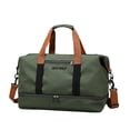 thumbnail image 1 of Sonducket Bolsa de viaje de separación húmeda y seca de tela - Bolsas de viaje de gran capacidad convenientes y prácticas Envolturas para manijas de equipaje Verde, 1 of 6