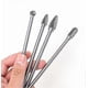 thumbnail image 4 of Double Cut Tungsten Carbide Burrs Set, 6mm Shank, 6 Inch Long Rotating Files for Woodworking and Metal Carving, 4 of 5