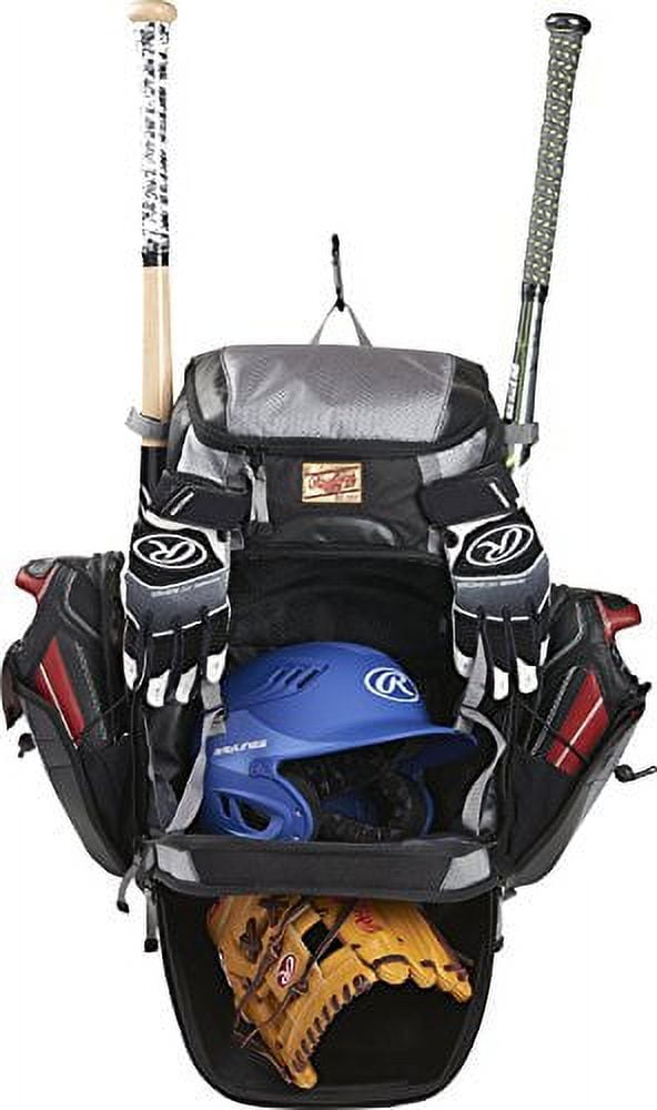 Rawlings R1000 Baseball Gold Glove Series Backpack | Graphite/Black | N/A -  Walmart.com