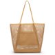 thumbnail image 1 of Bolsa de playa de malla Iioscre para mujer, talla grande, 1 of 9