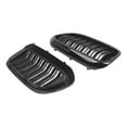 thumbnail image 3 of 2 Pieces Front Hood Grilles Kidney Grilles Grill Covers Durable Plastic for BMW G30 5 Series Pre Facelift, 3 of 9