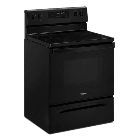 Whirlpool - 5.3 Cu. Ft. Freestanding Electric Range with Keep Warm Setting - Black