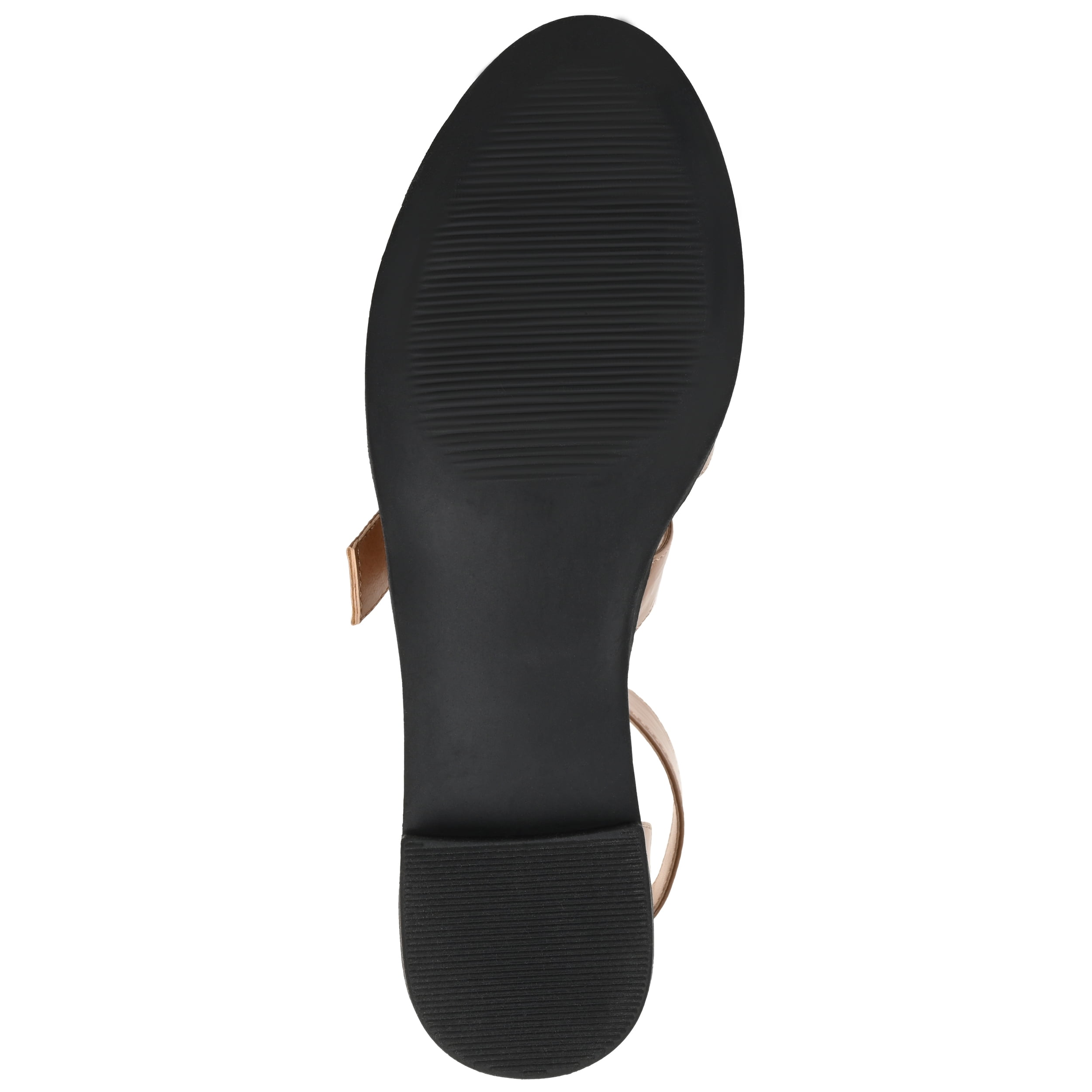 Journee Womens Constance Buckle Round Toe Mary Jane Flats, Widths Available