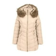 thumbnail image 4 of iHPH7 Long Puffer Coat Women Long Winter Coats for Women Warm Winter Coats for Women Hooded Puffer Jacket Women Overcoat for Women Womens Winter Clothes Long Puffer Jacket Womens Khaki XXL, 4 of 9