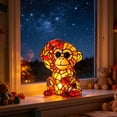 thumbnail image 6 of Homellea Vintage Resin Monkey Night Light, Monkey Table Lamp for Bedroom Decor, 3D Stained Resin Table Lamp, Cute Animal-Themed LED Accent Light, Gift for Pet Lovers, 6 of 9